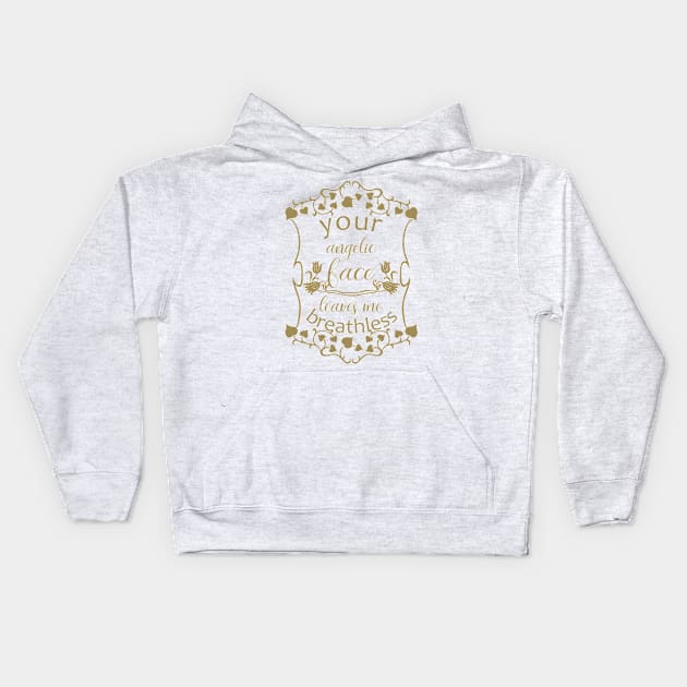 Valentine Is Not Cancelled Because Of Covid By Chakibium Kids Hoodie by chakibium